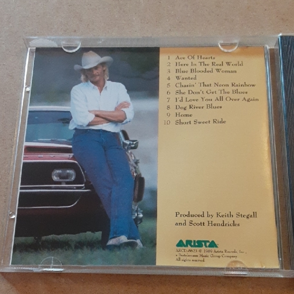 Alan Jackson 'Here In The Real World' CD 1989